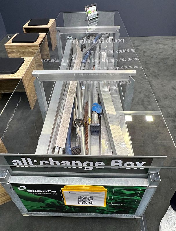 Rückversand von Stangen zur Instandsetzung